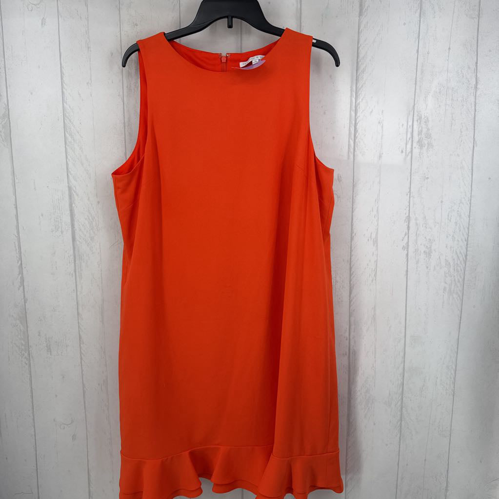 14 slvls ruffled hem dress
