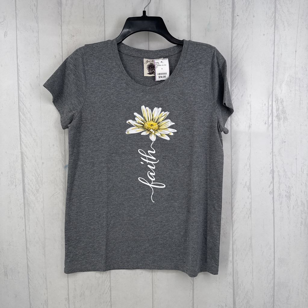L graphic s/s tee-faith