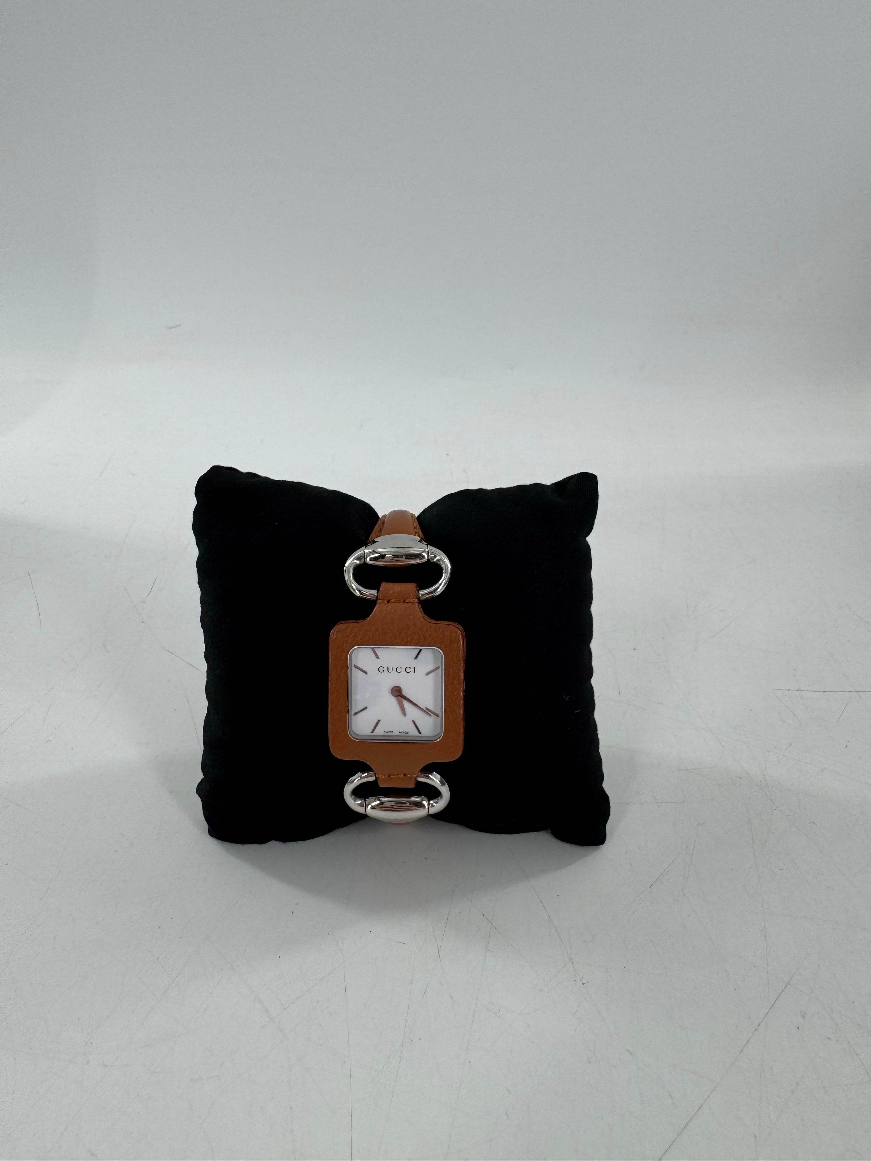 Gucci square face watch