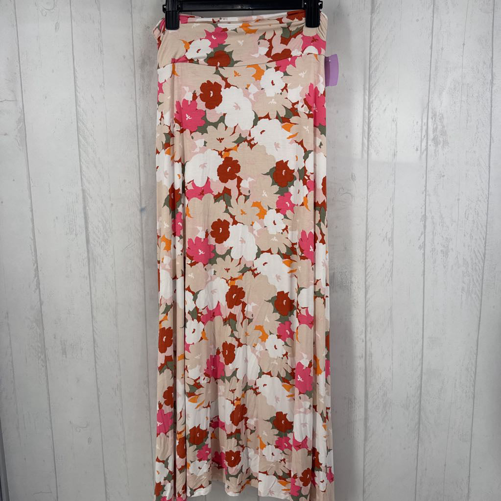 M flo print maxi skirt