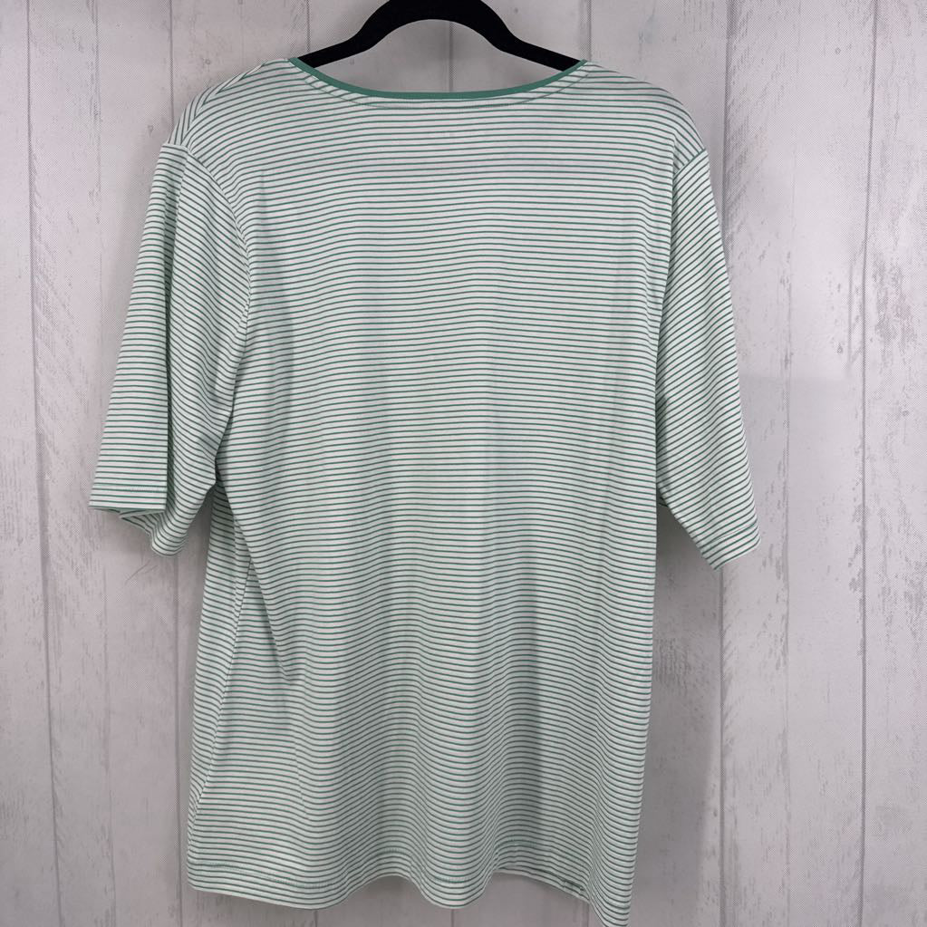 1X striped s/s tee