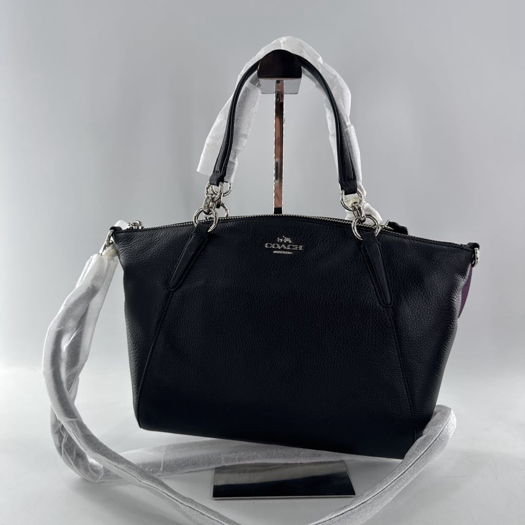 R295 pebbled dual handle satchel