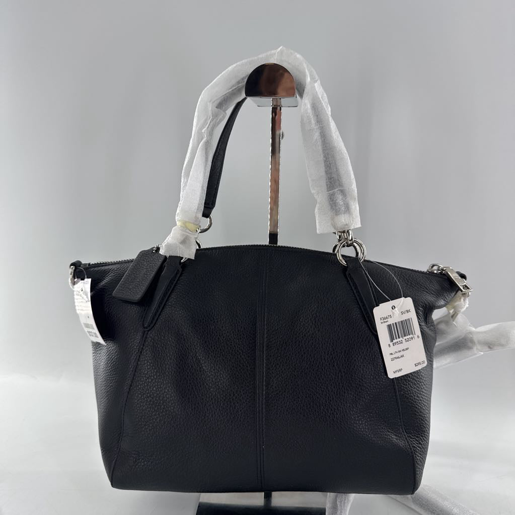 R295 pebbled dual handle satchel