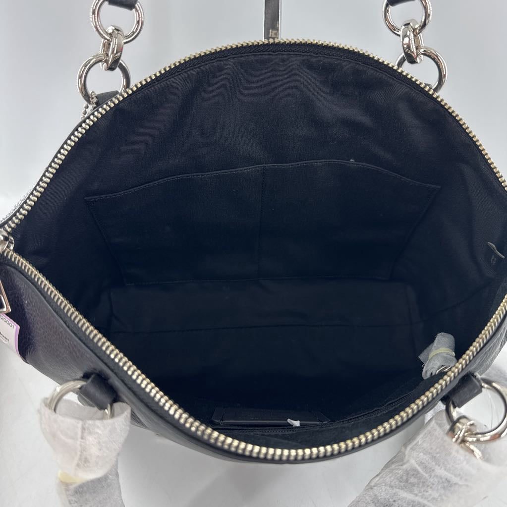 R295 pebbled dual handle satchel