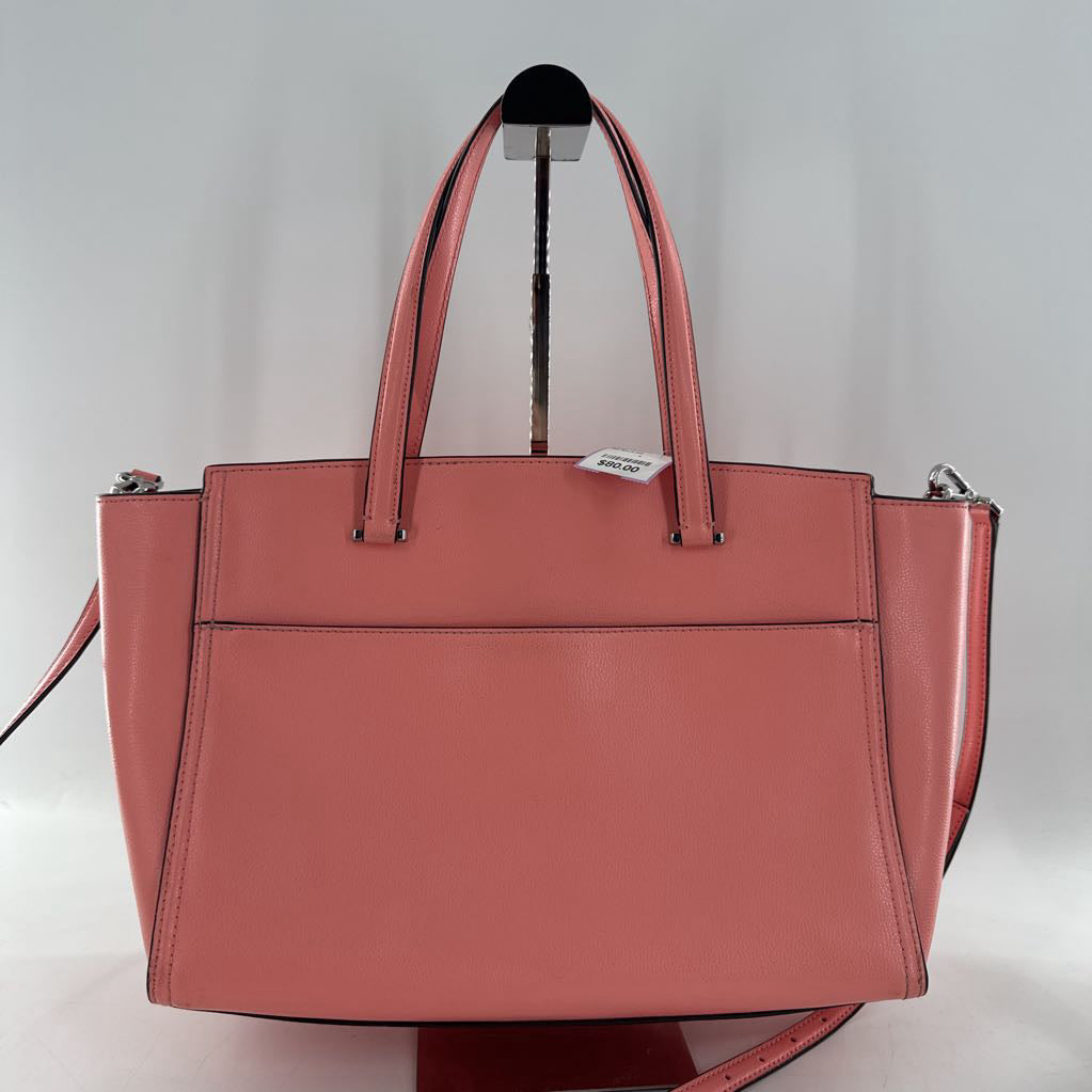 top zip tote w/ slip pocket