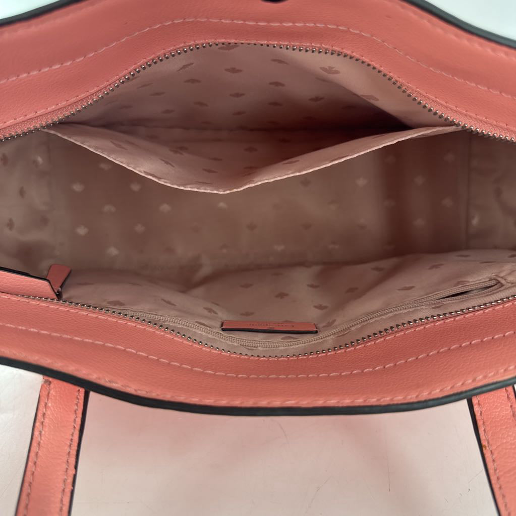top zip tote w/ slip pocket