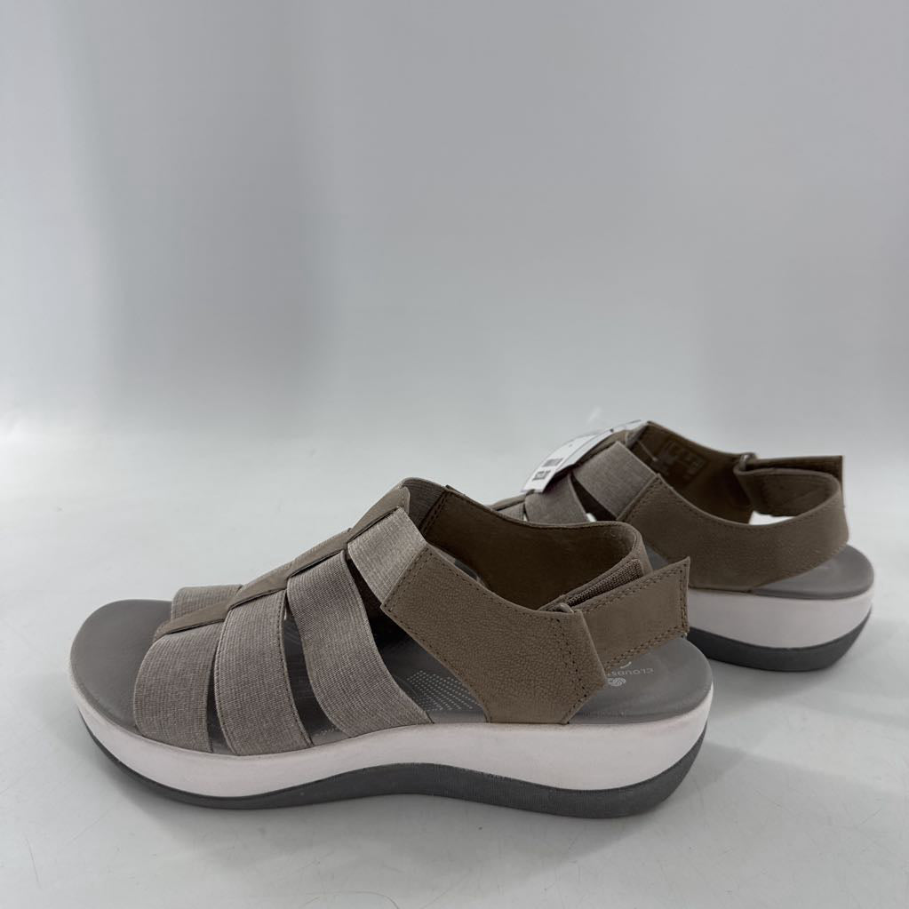8 open toe strappy velcro ankle strap sandals