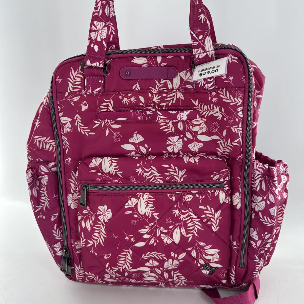 floral print lg backpack