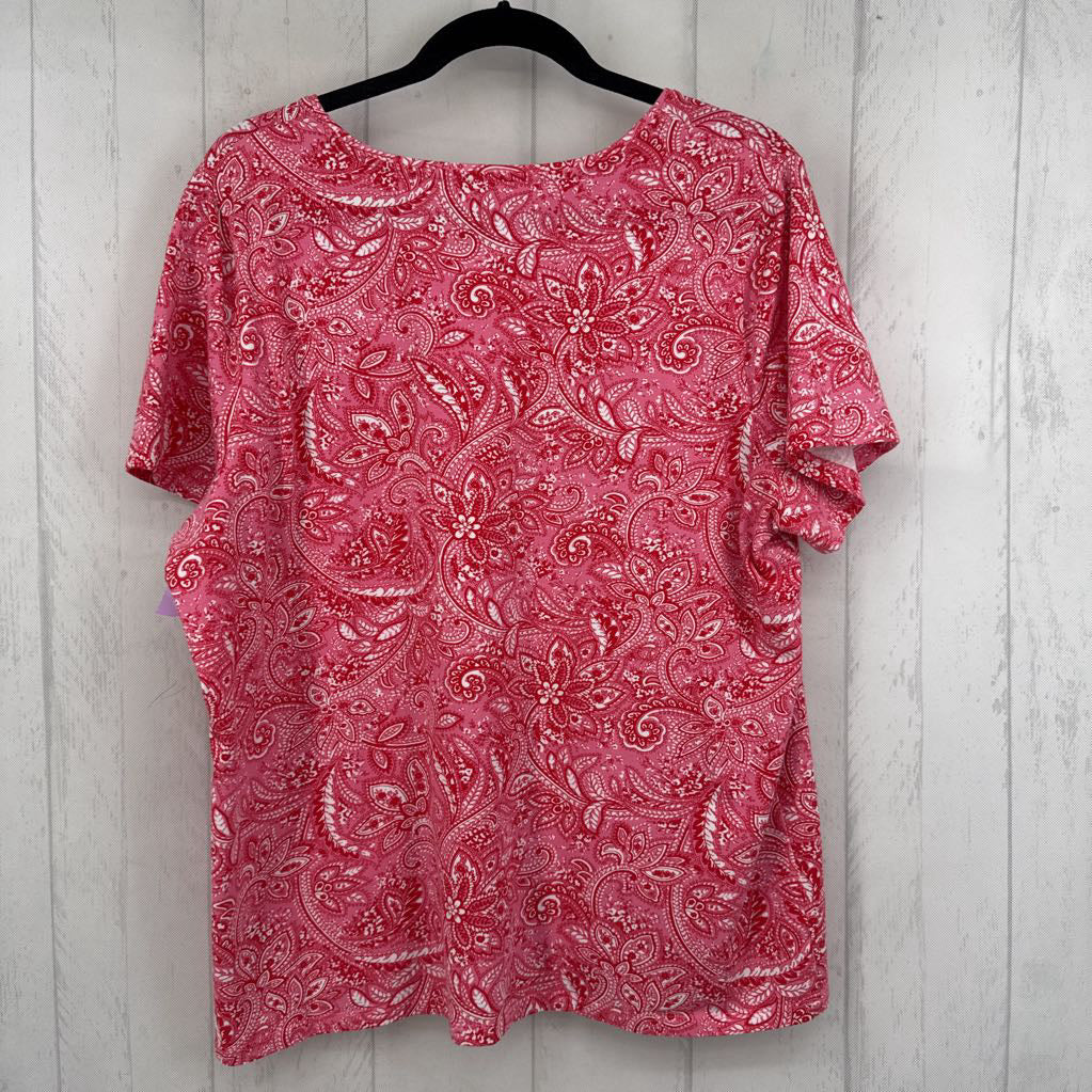 2X flo print s/s tee