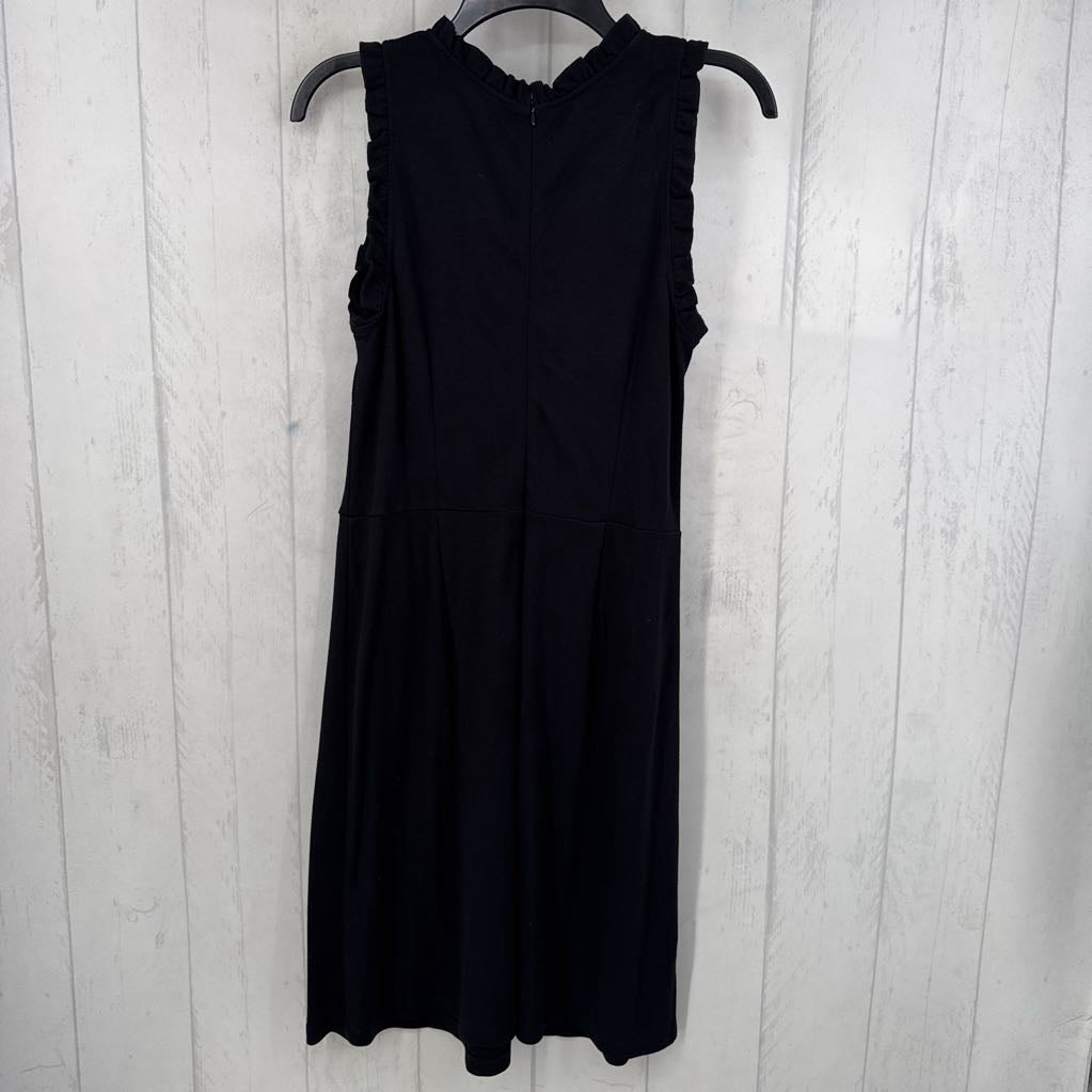 R72 6 ruffle trim slvls dress