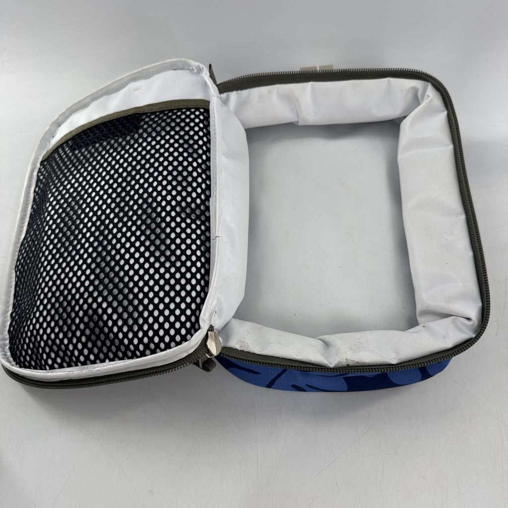 L.L. Bean flower print zip around lunch box