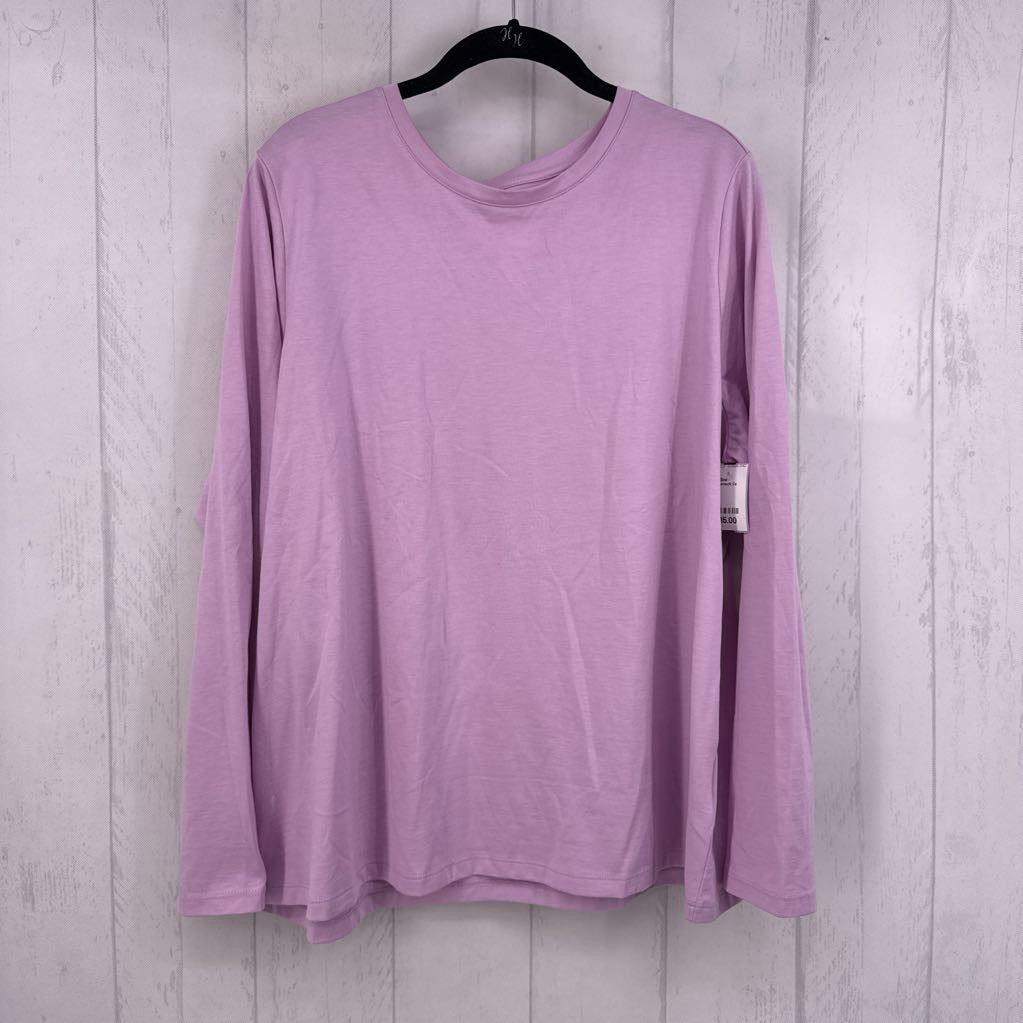 1X crewneck l/s tee