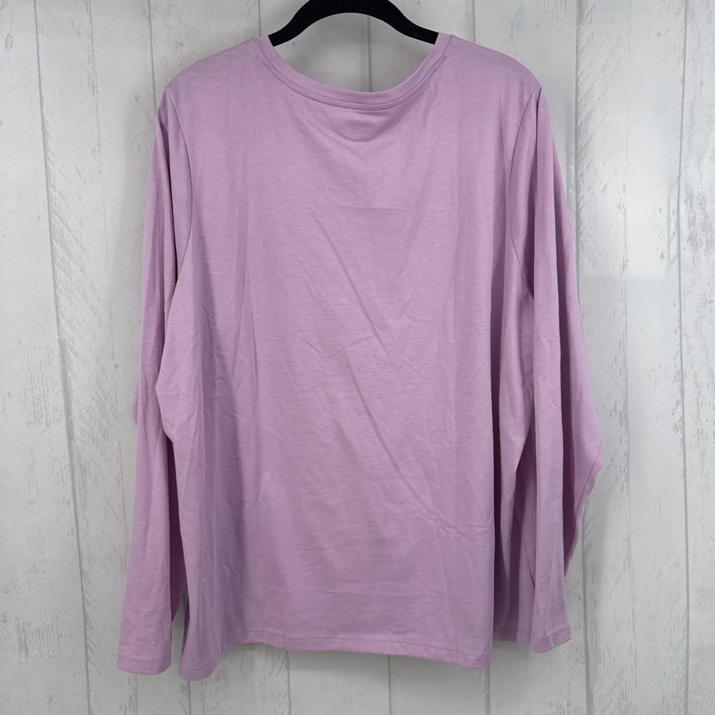 1X crewneck l/s tee