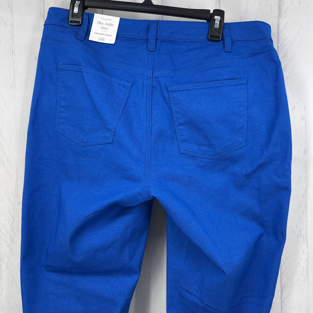 14w slim ankle jean
