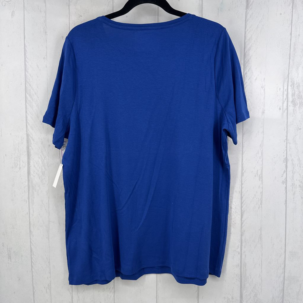 R35 2X v-neck s/s tee