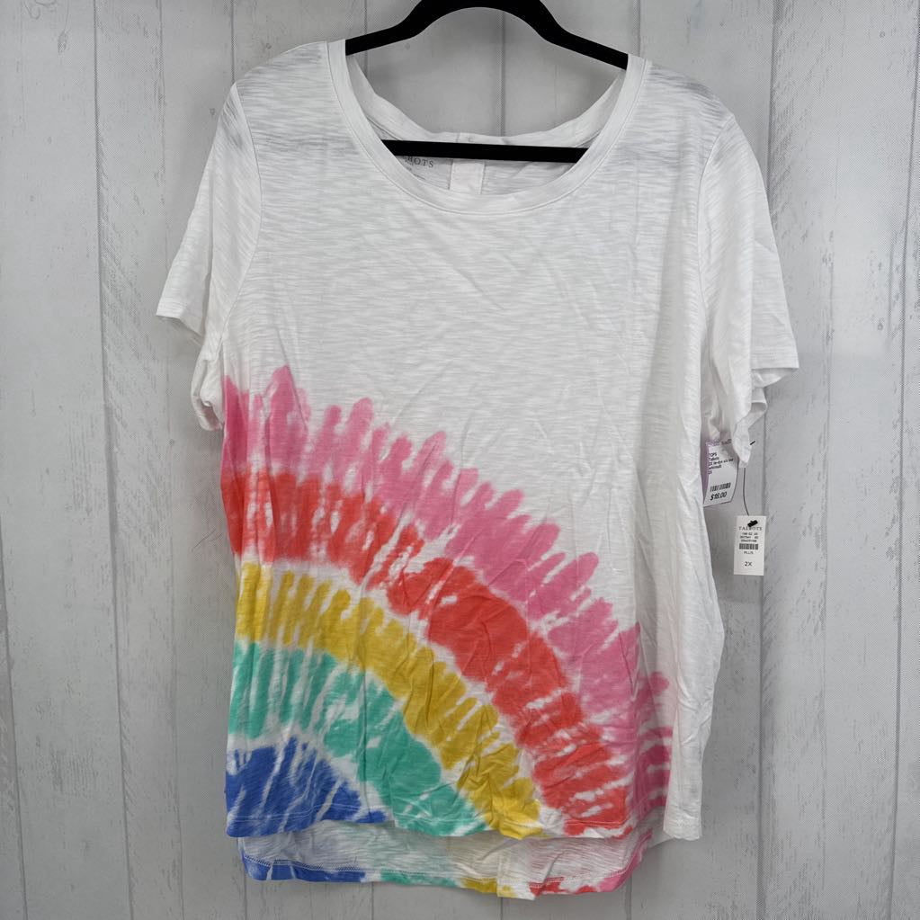 2X tie-dye s/s tee