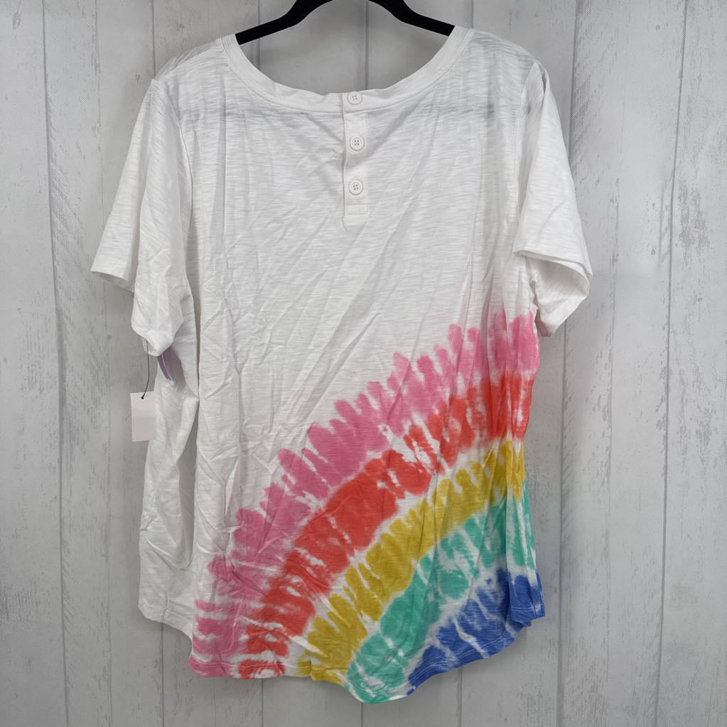 2X tie-dye s/s tee