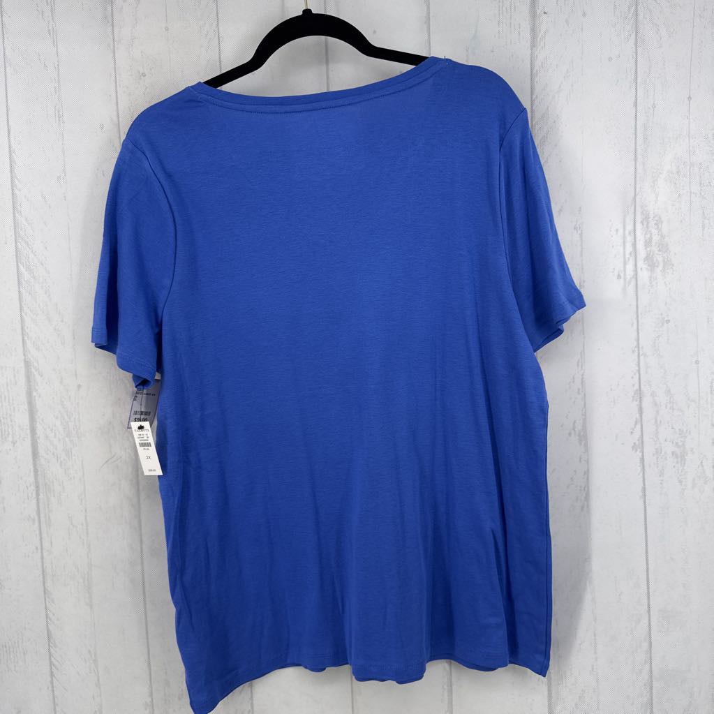 R39 2X v-neck s/s tee