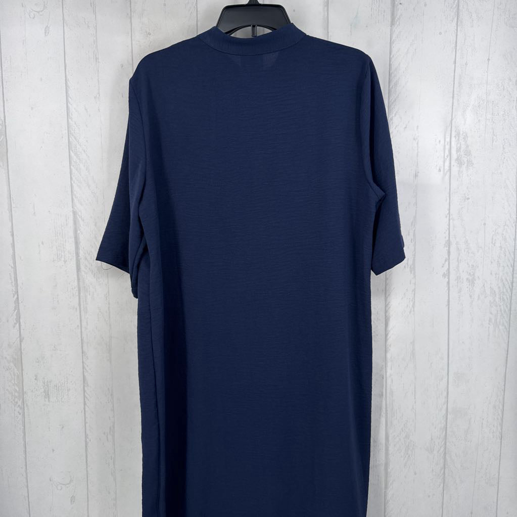 XL button down s/s dress