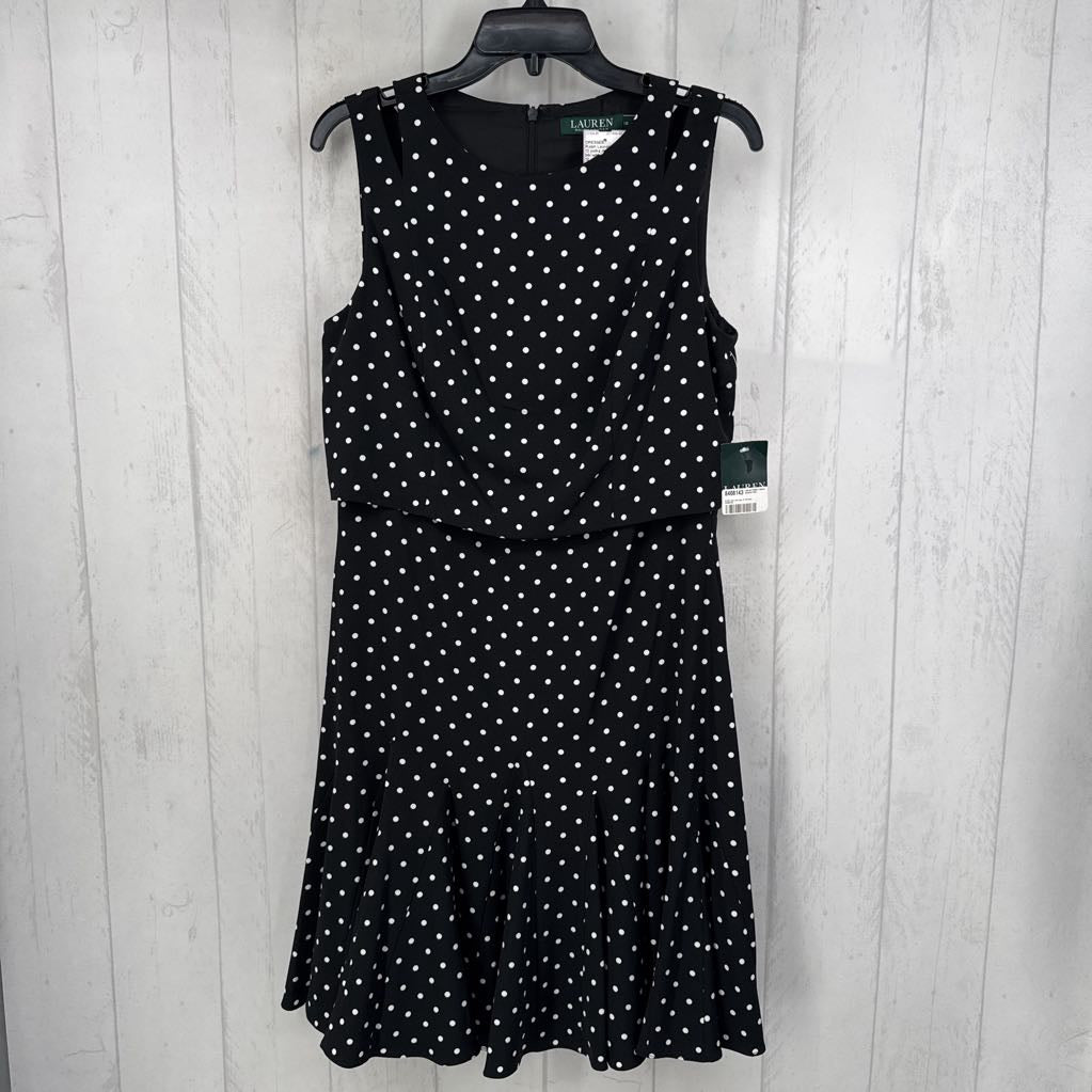 12 polka dot slvls dress
