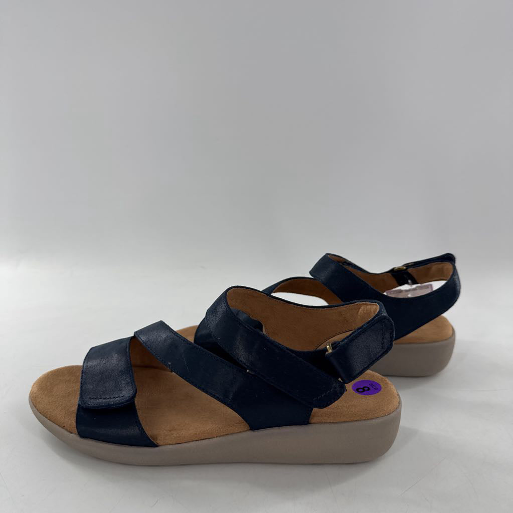 8 velcro strap wedge sandals