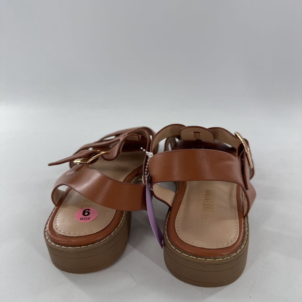 9 fisherman gladiator sandals w/ buckle strap