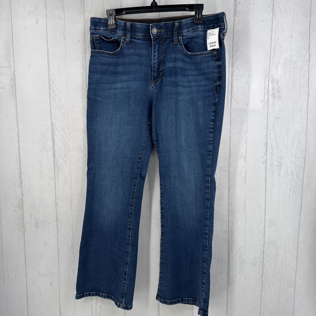 12p flare leg jean