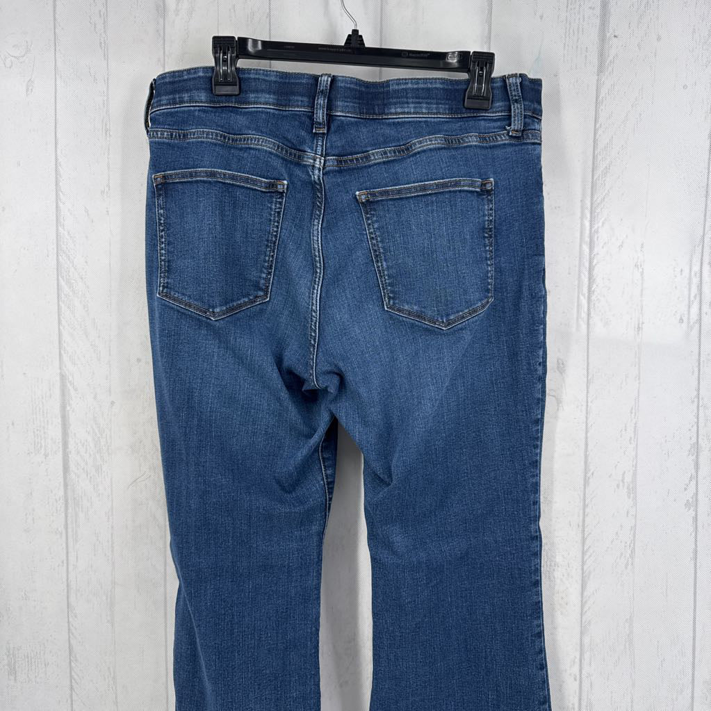 12p flare leg jean