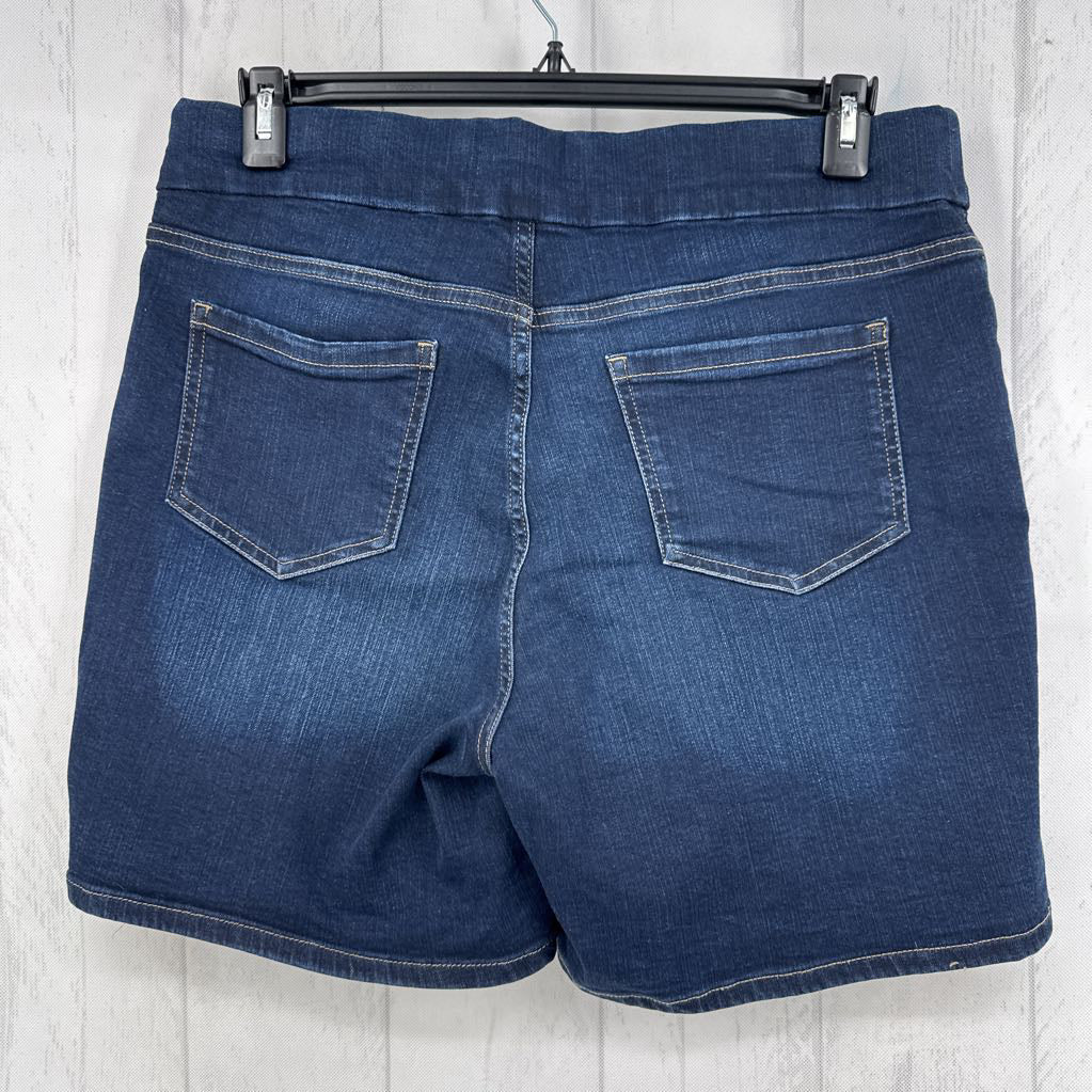 14 pull-on jean shorts