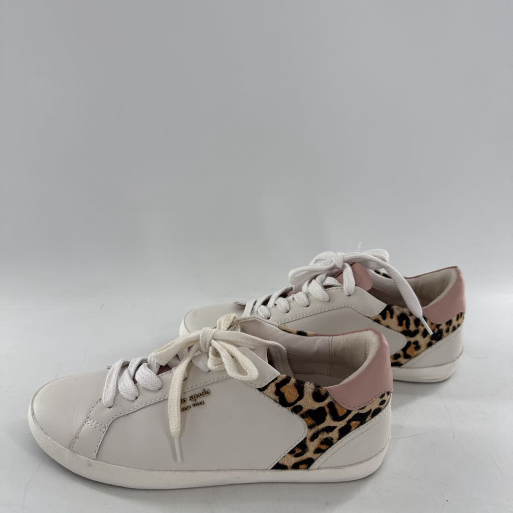 8 leather lace-up sneaker