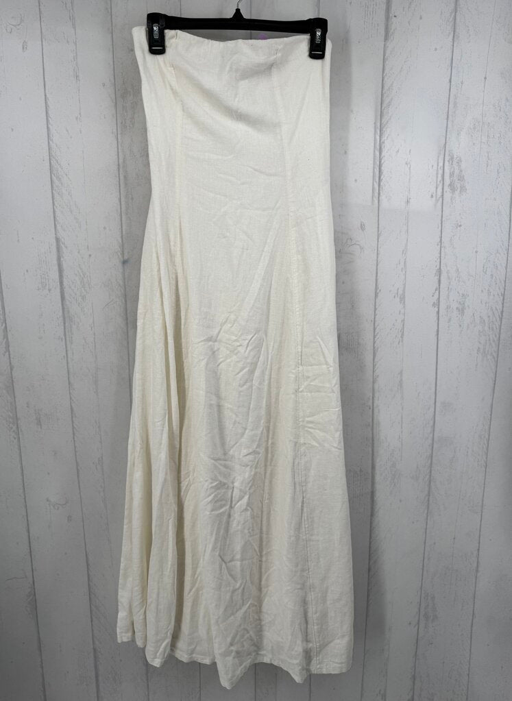 S strapless maxi dress