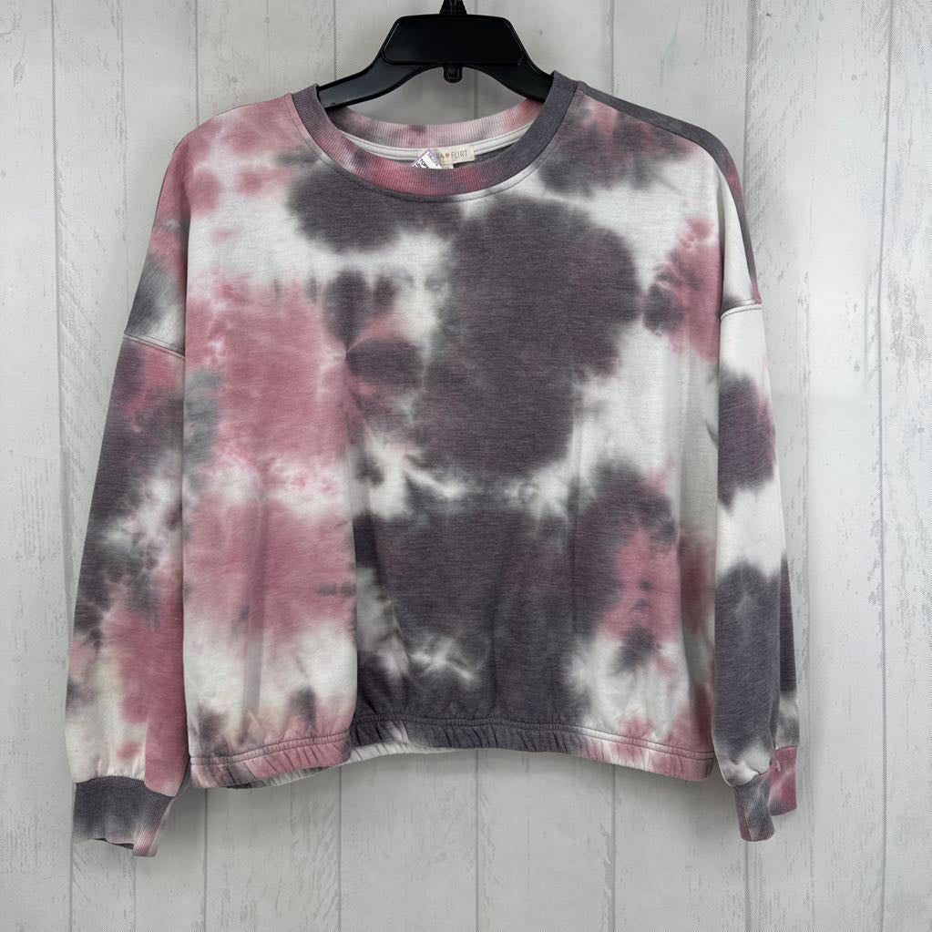 1x l/s tie-dye pullover sweatshirt