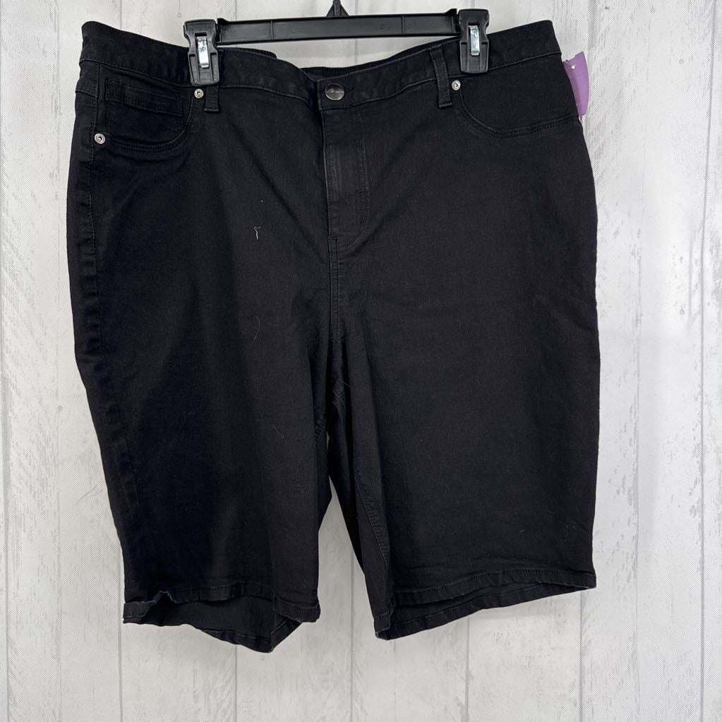 22w cutoff jean shorts
