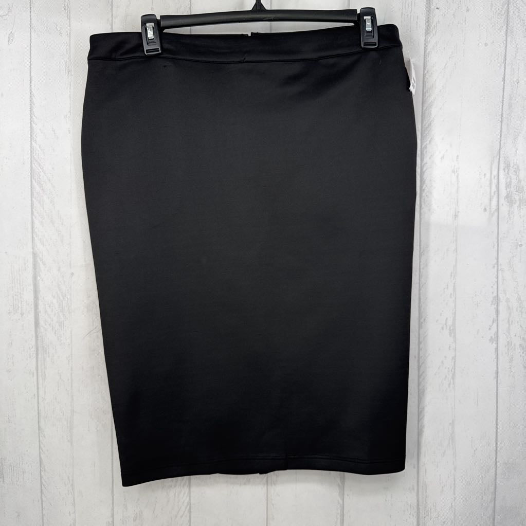 L stretch knit pencil skirt