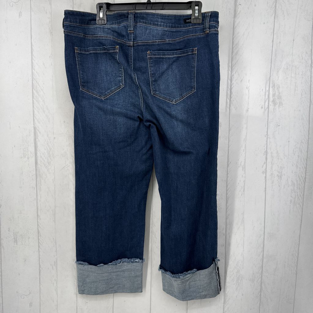 16 denim capris