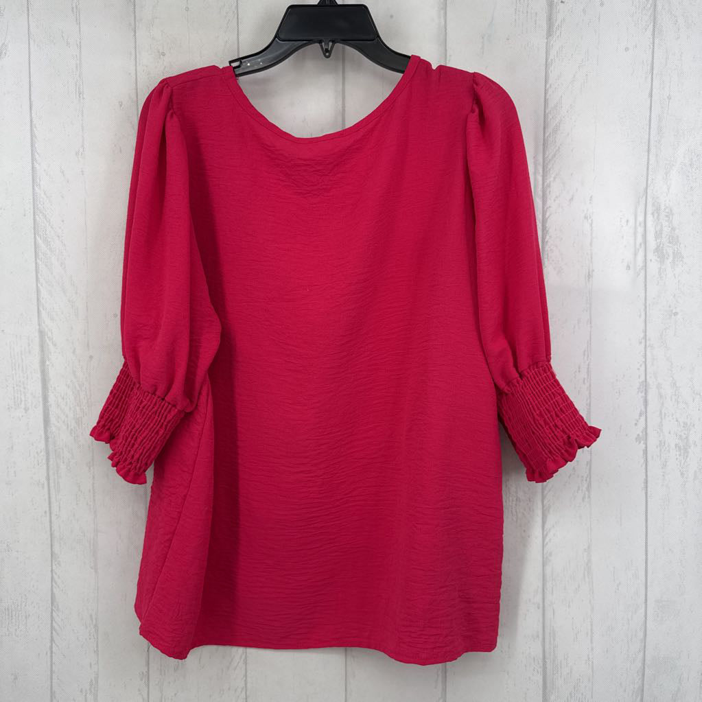 L smock slv top
