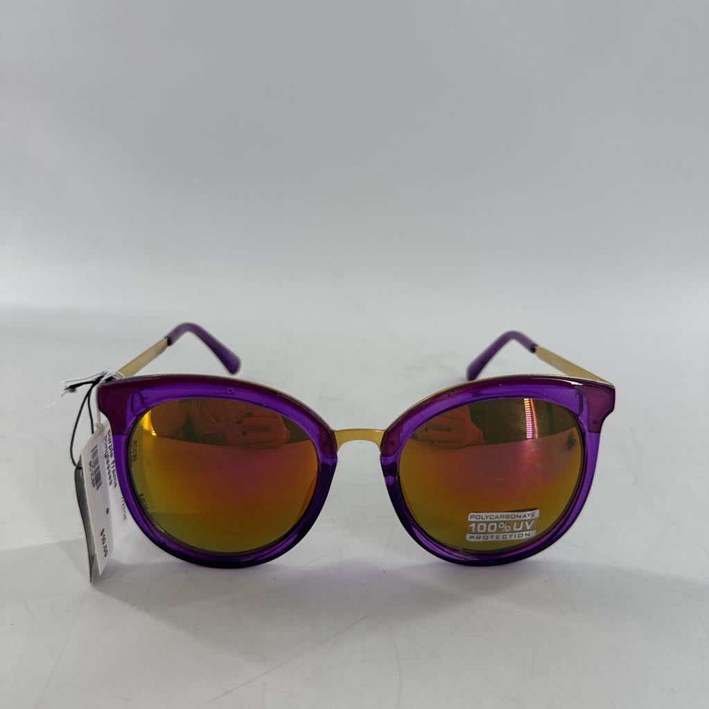 purple frame sunglasses