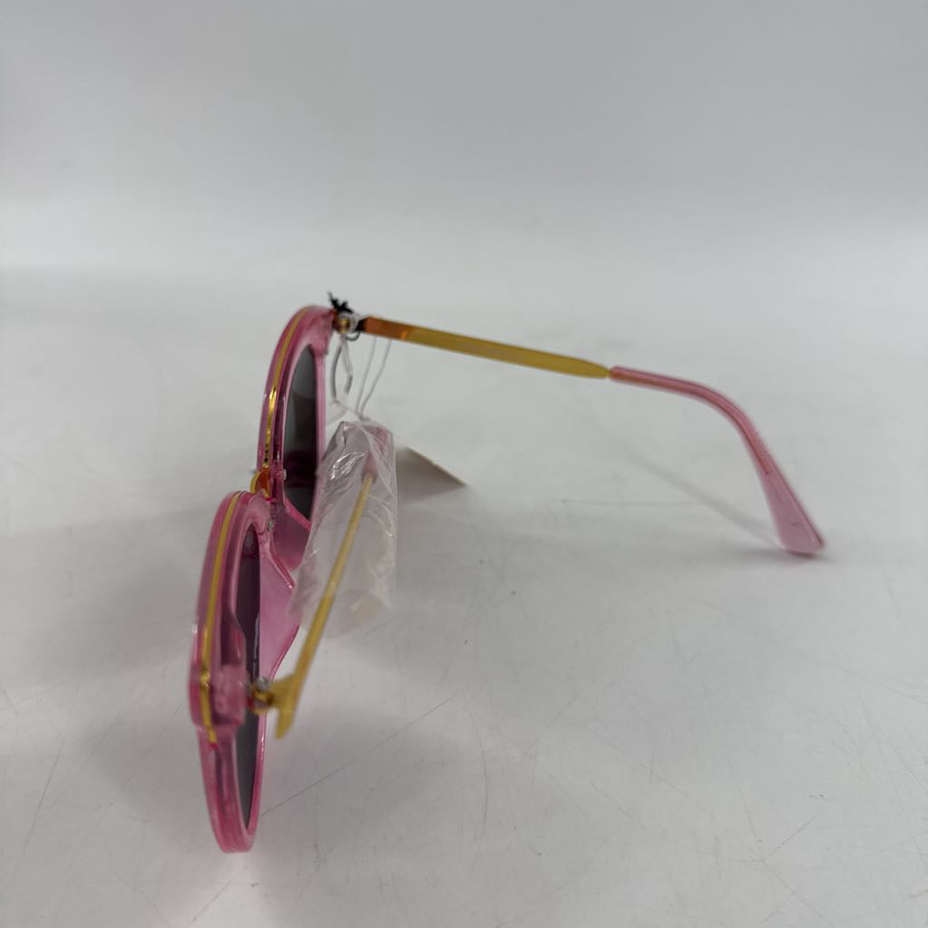 pink frame sunglasses