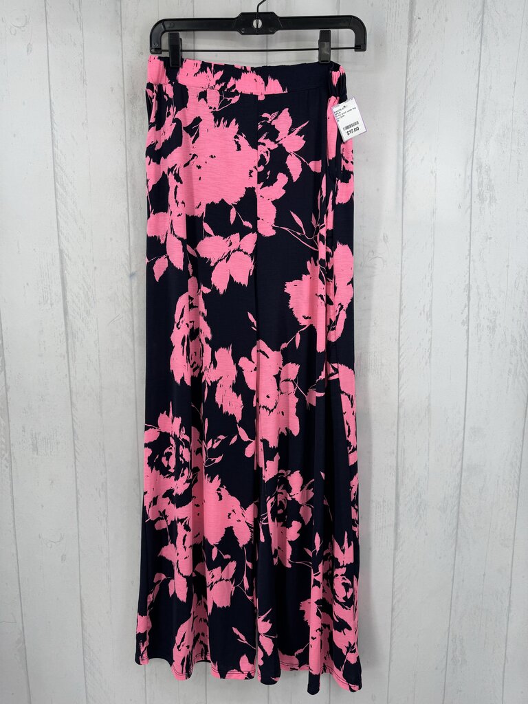 M flo print wide leg pant