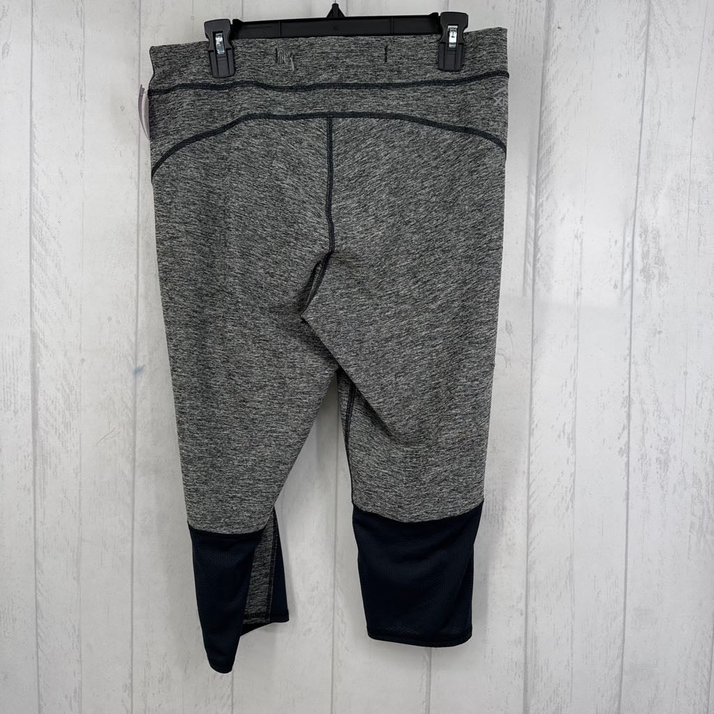 L marled capri leggings