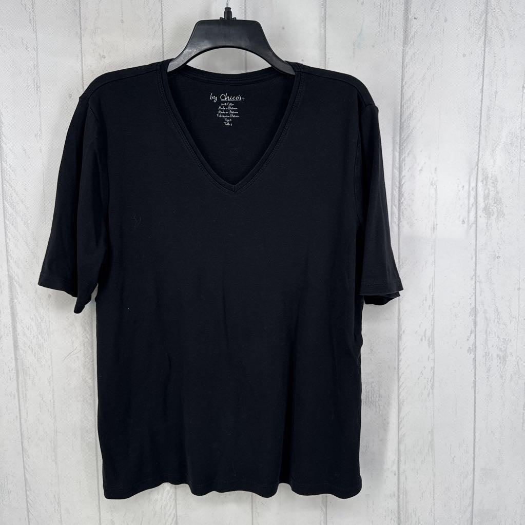 XL s/s v-neck top