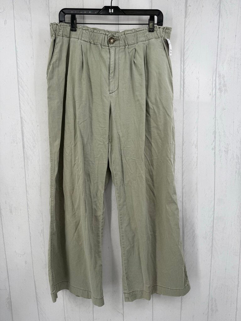 12 wide leg chino