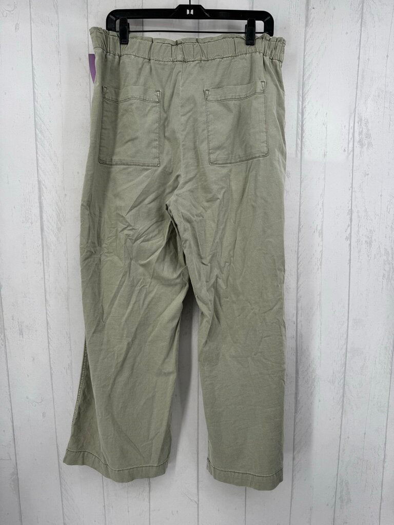 12 wide leg chino