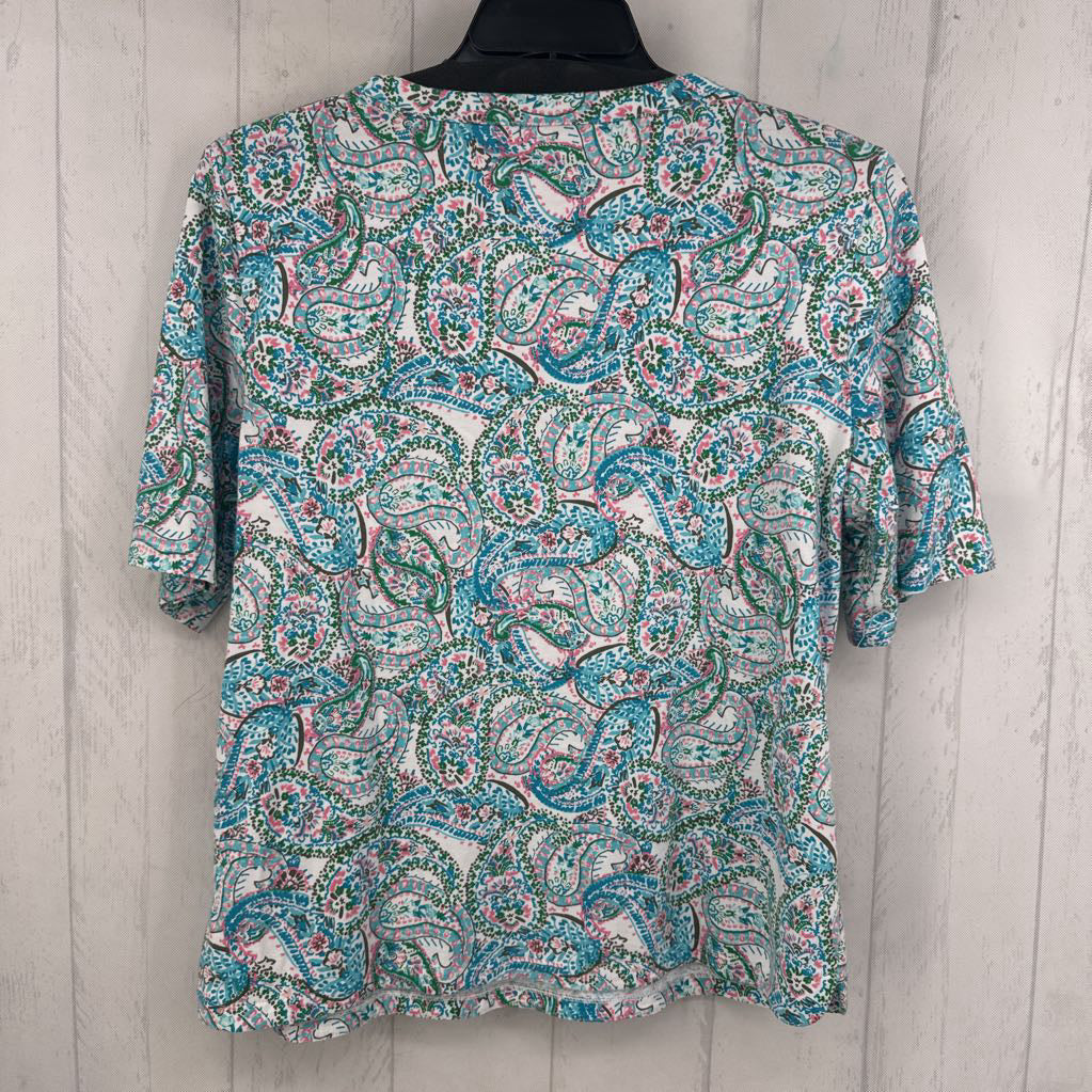 XL paisley print s/s tee