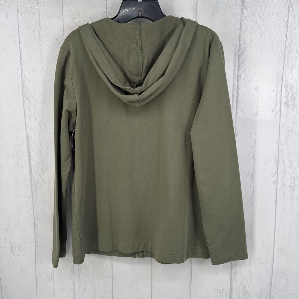 M zip-up hoodie