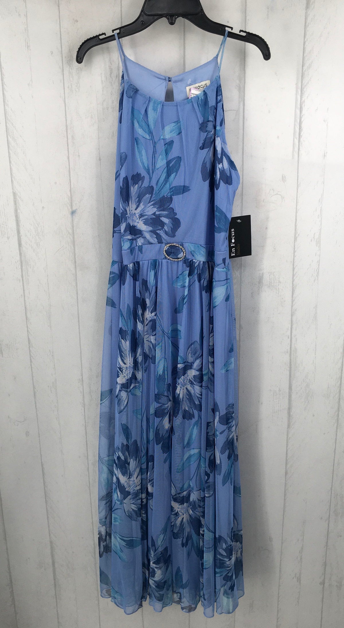 10p mesh flo print slvls dress