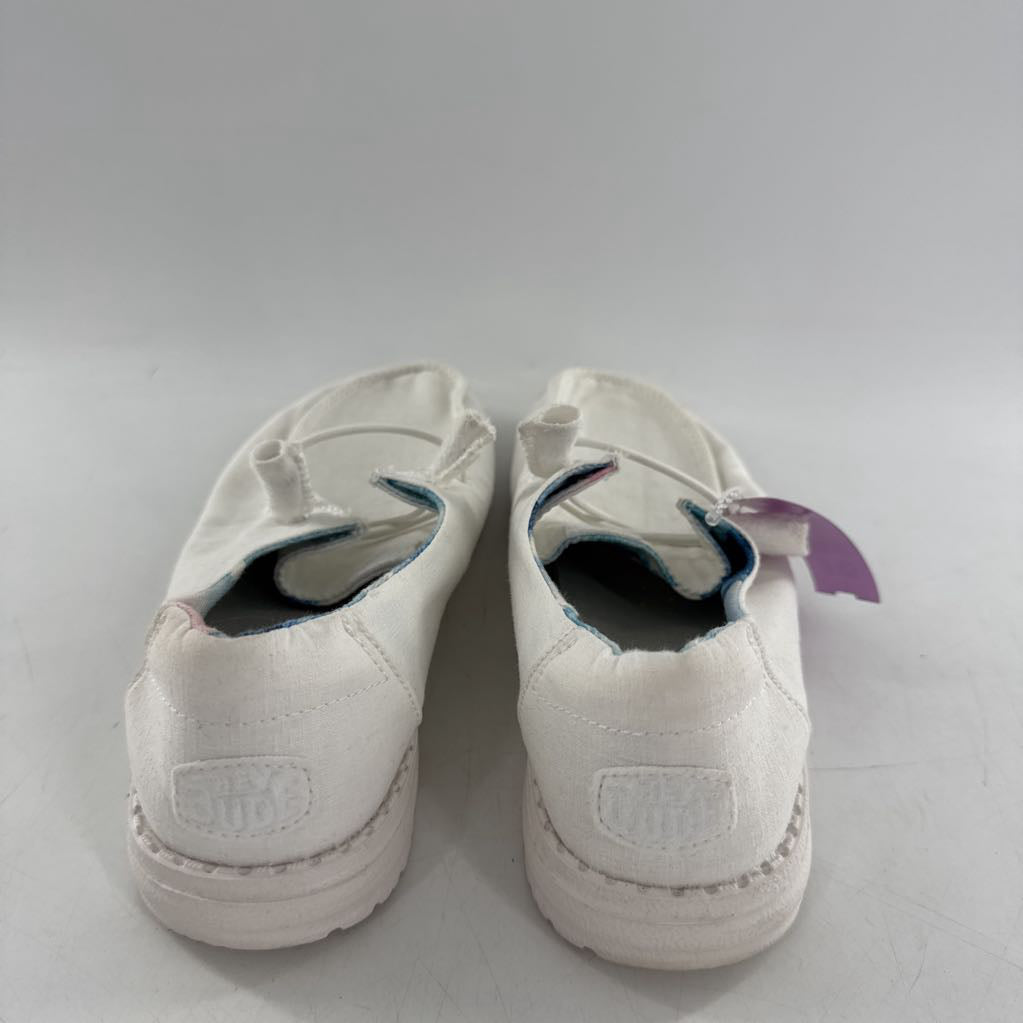 7 stretch knit slip-ons