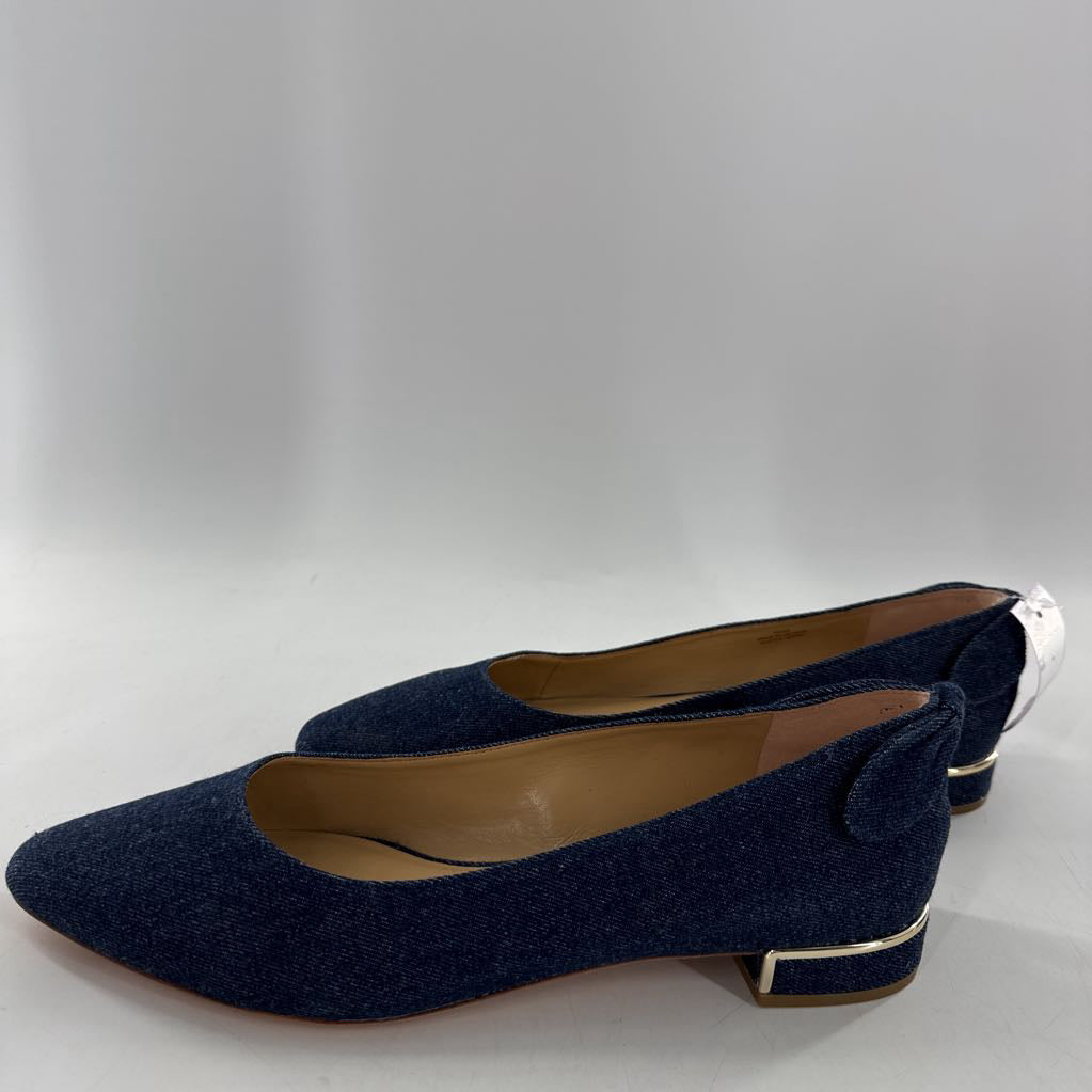 10.5 denim slip-ons
