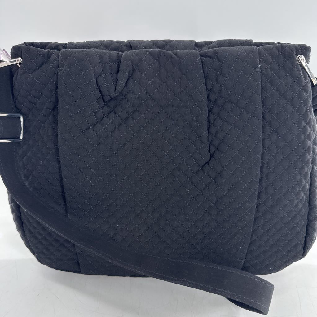 quilted pleated crossbody