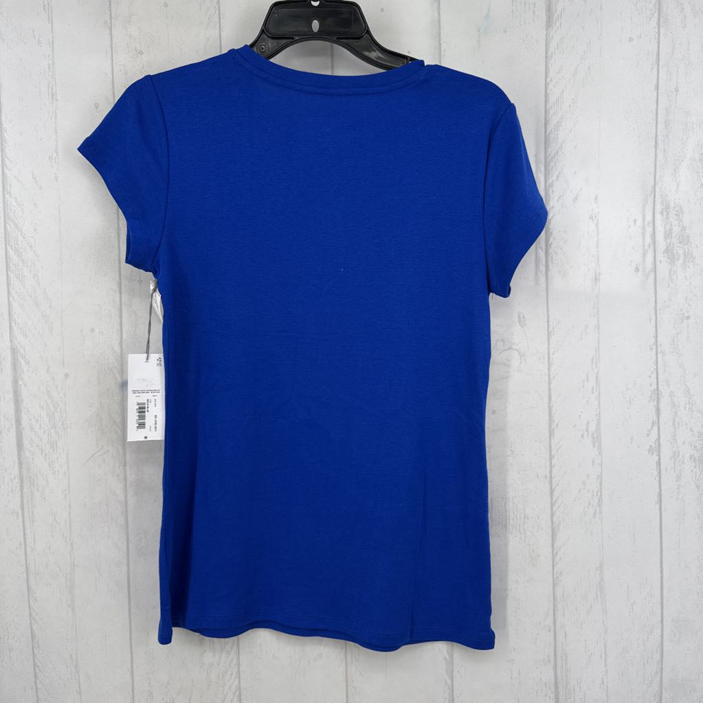 M crewneck s/s top